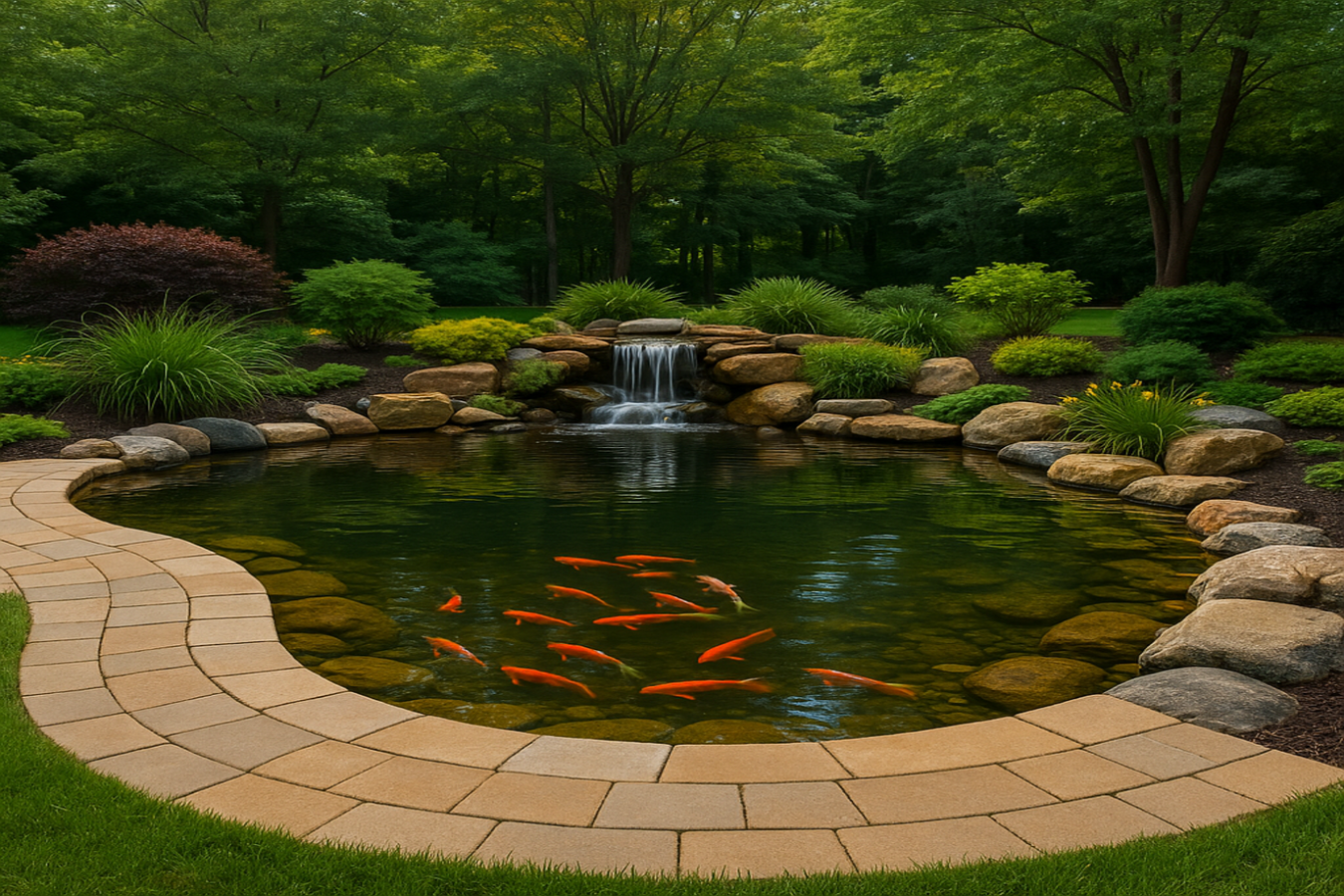Recreational Koi Ponds